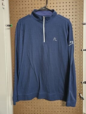 Rhoback Performance Q Zip Pullover Mens Size Small